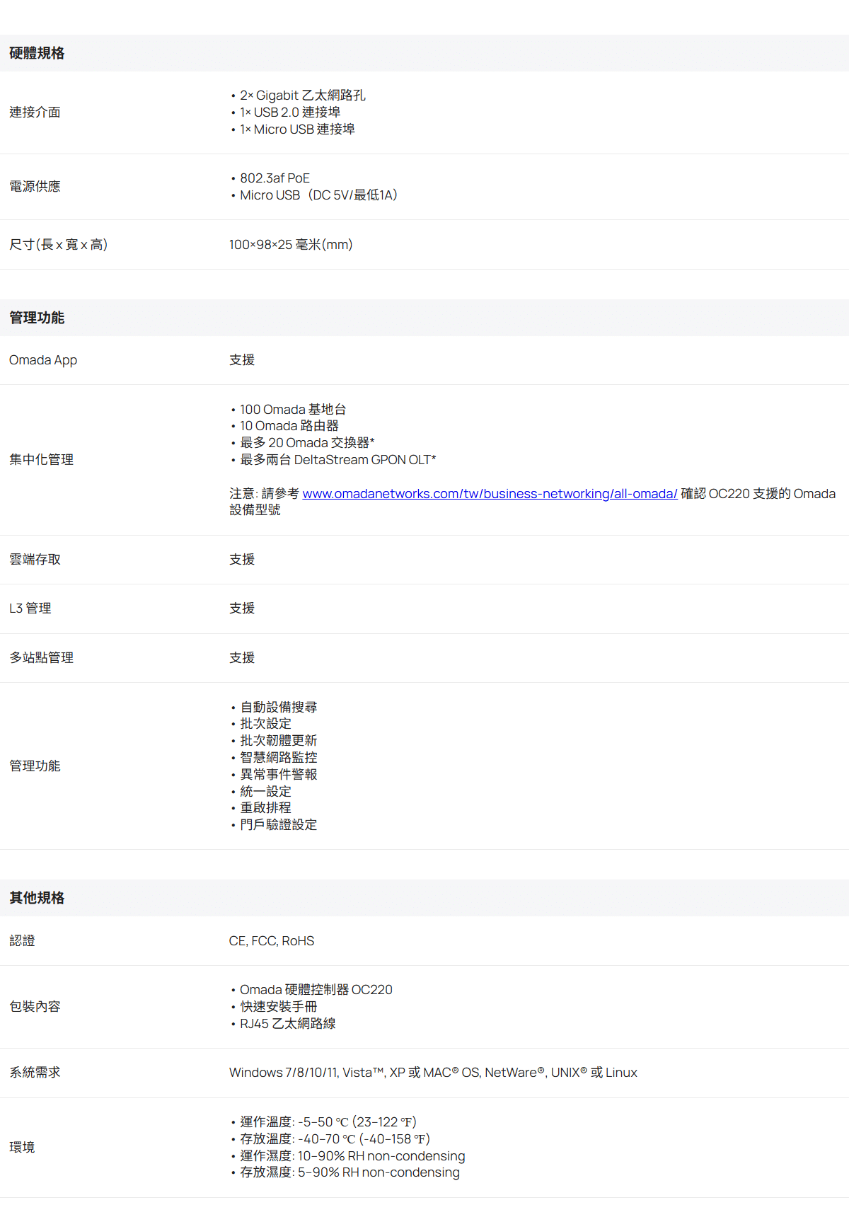 TP-LINK Omada 硬體控制器 ( OC220(UN) Ver:1.0 ),實際價格以報價為主,U52850072,TP-LINKOmada硬體控制器(OC220(UN)Ver:1.0),原廠保固,大量採購歡迎洽詢