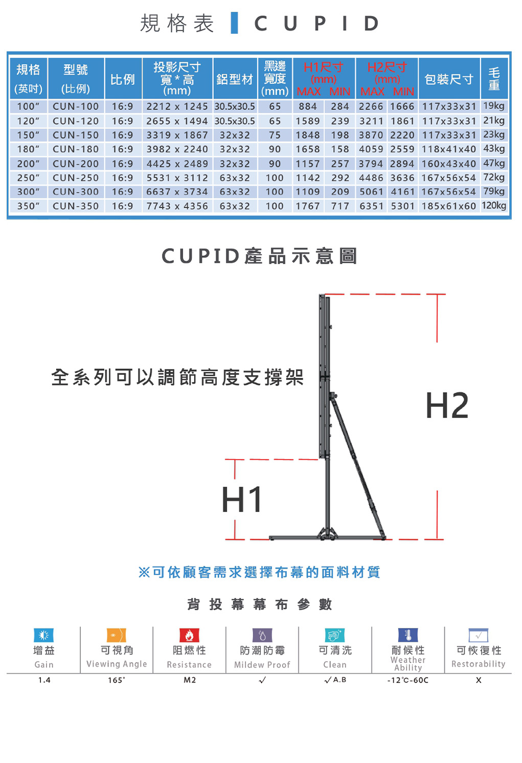 UNICO 攸尼可 Cupid 邱比特系列 快速折疊式布幕,實際價格以報價為主,U60760009,UNICO攸尼可Cupid邱比特系列快速折疊式布幕,原廠保固,大量採購歡迎洽詢