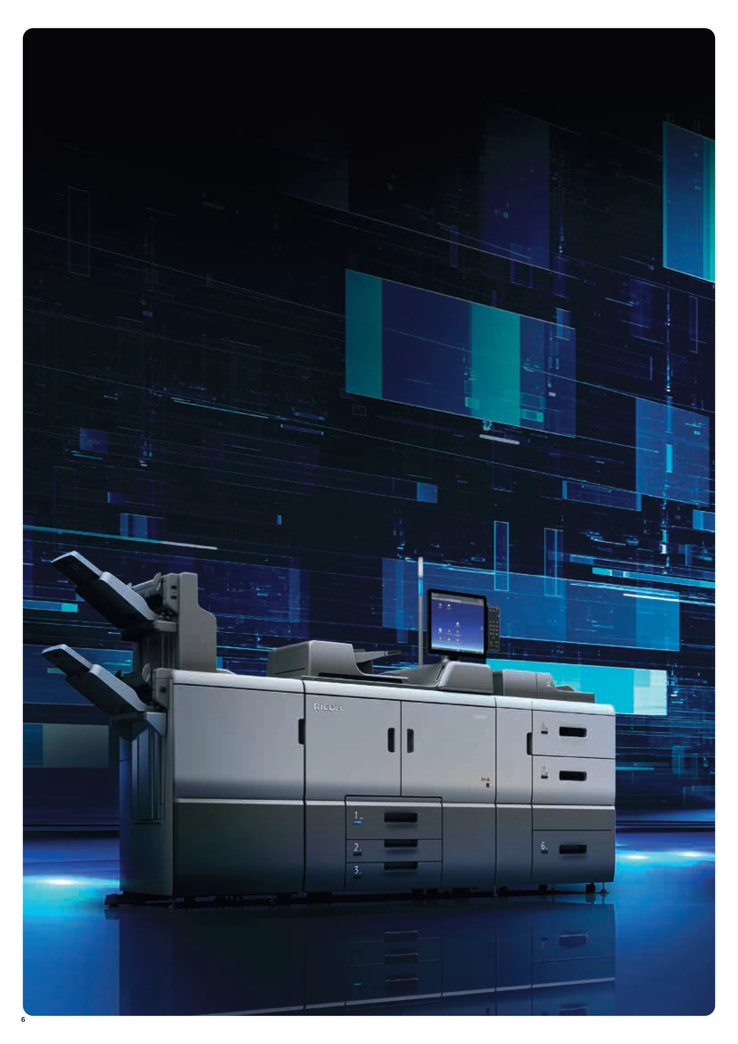 RICOH 理光 PRO 8320S 黑白生產型印表機