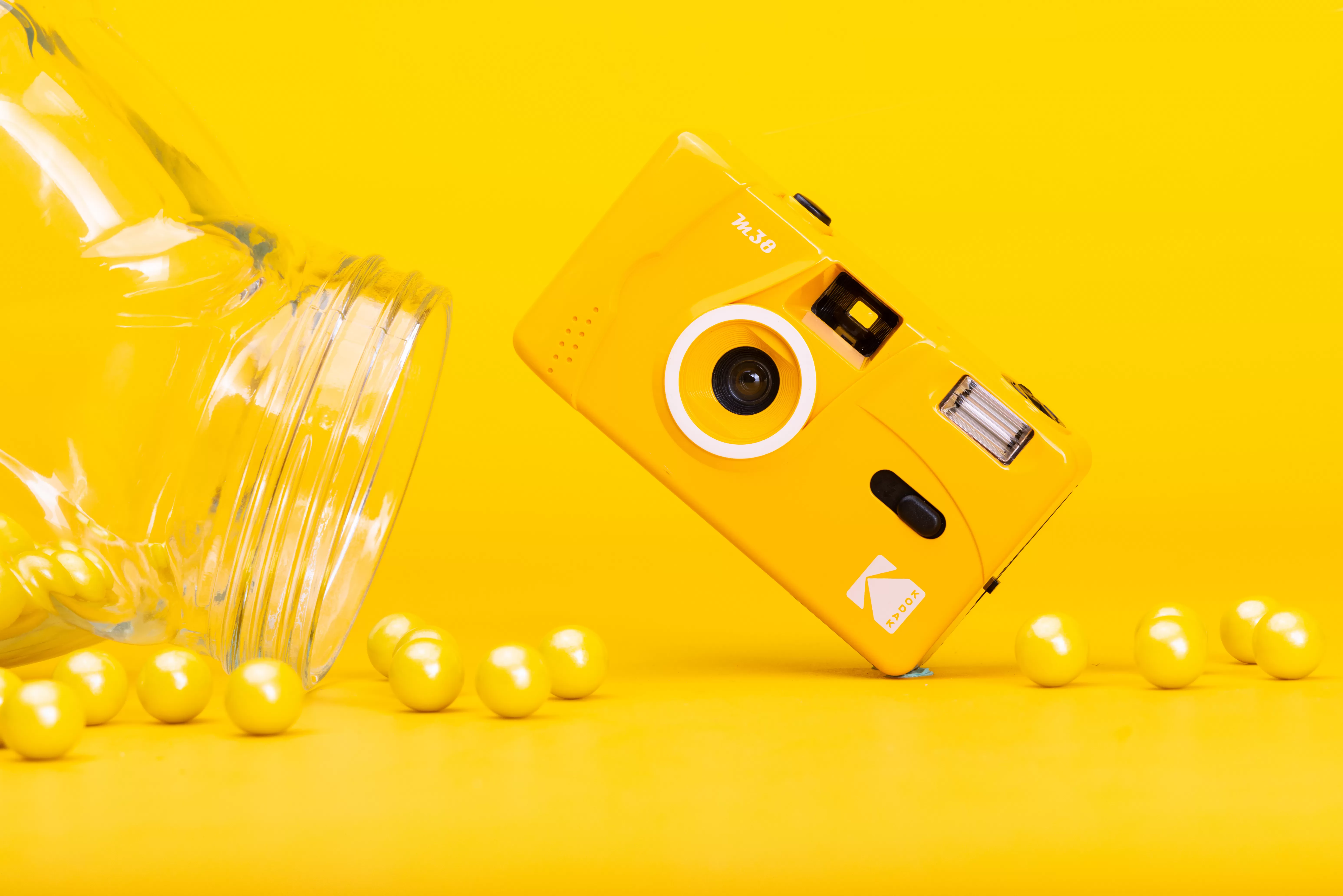 Kodak 柯達 M38 香蕉泡泡糖 柯達復古底片相機