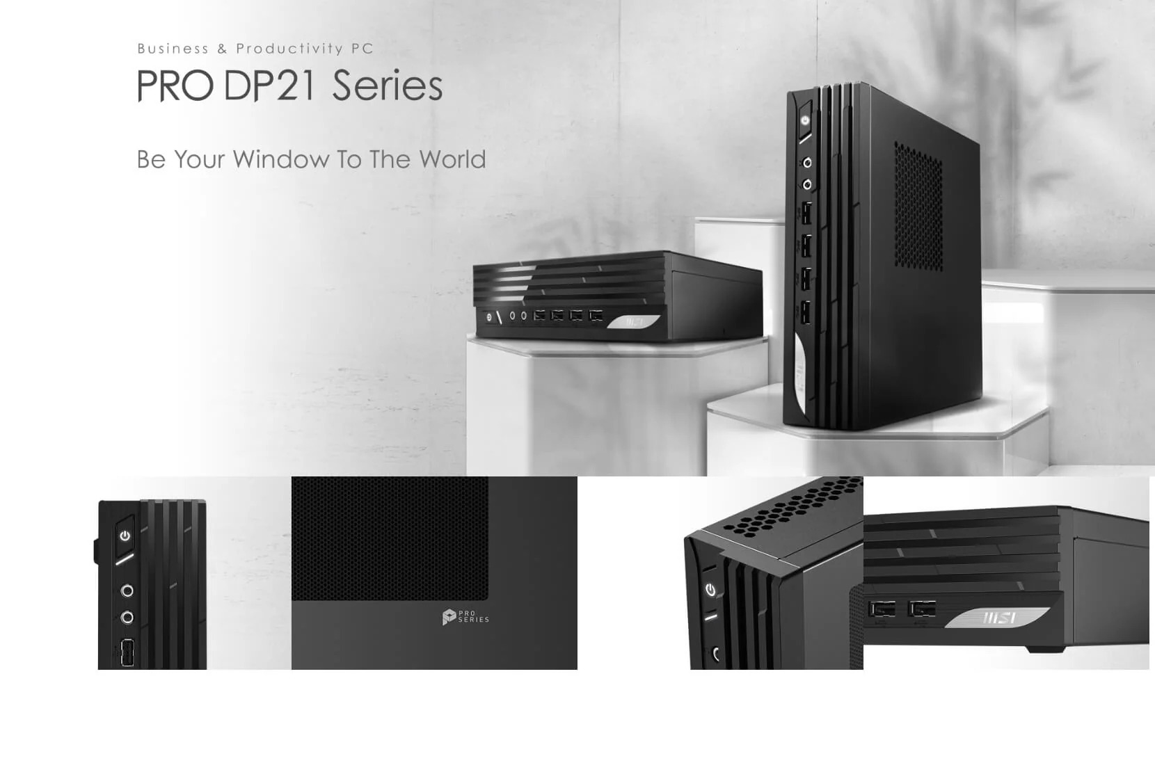 MSI 微星 PRO DP21 13M 商用迷你桌機 Barebone 準系統