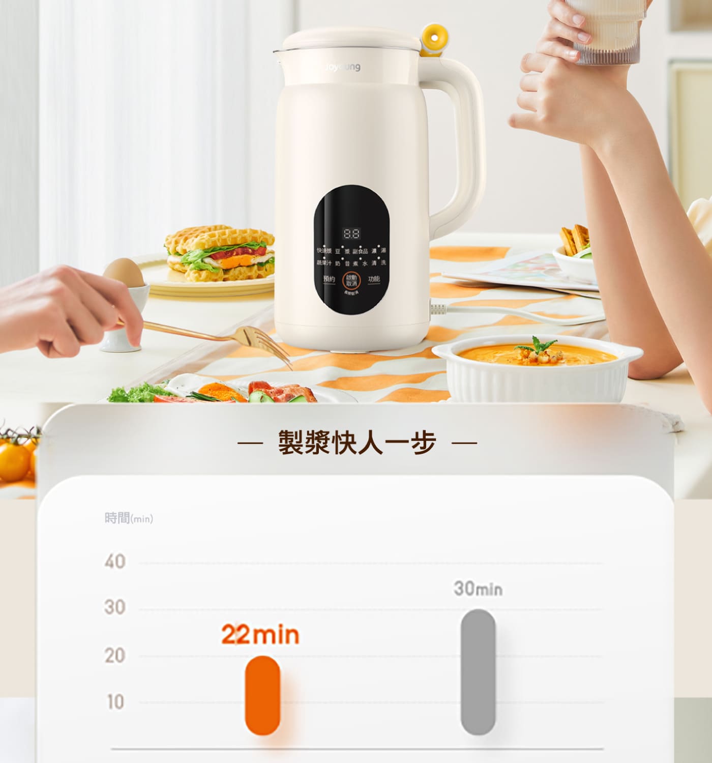 Joyoung 九陽多功能營養調理機 ( SMM55 ),U52380005,Joyoung九陽多功能營養調理機(SMM55),原廠保固,大量採購歡迎洽詢,品質保證