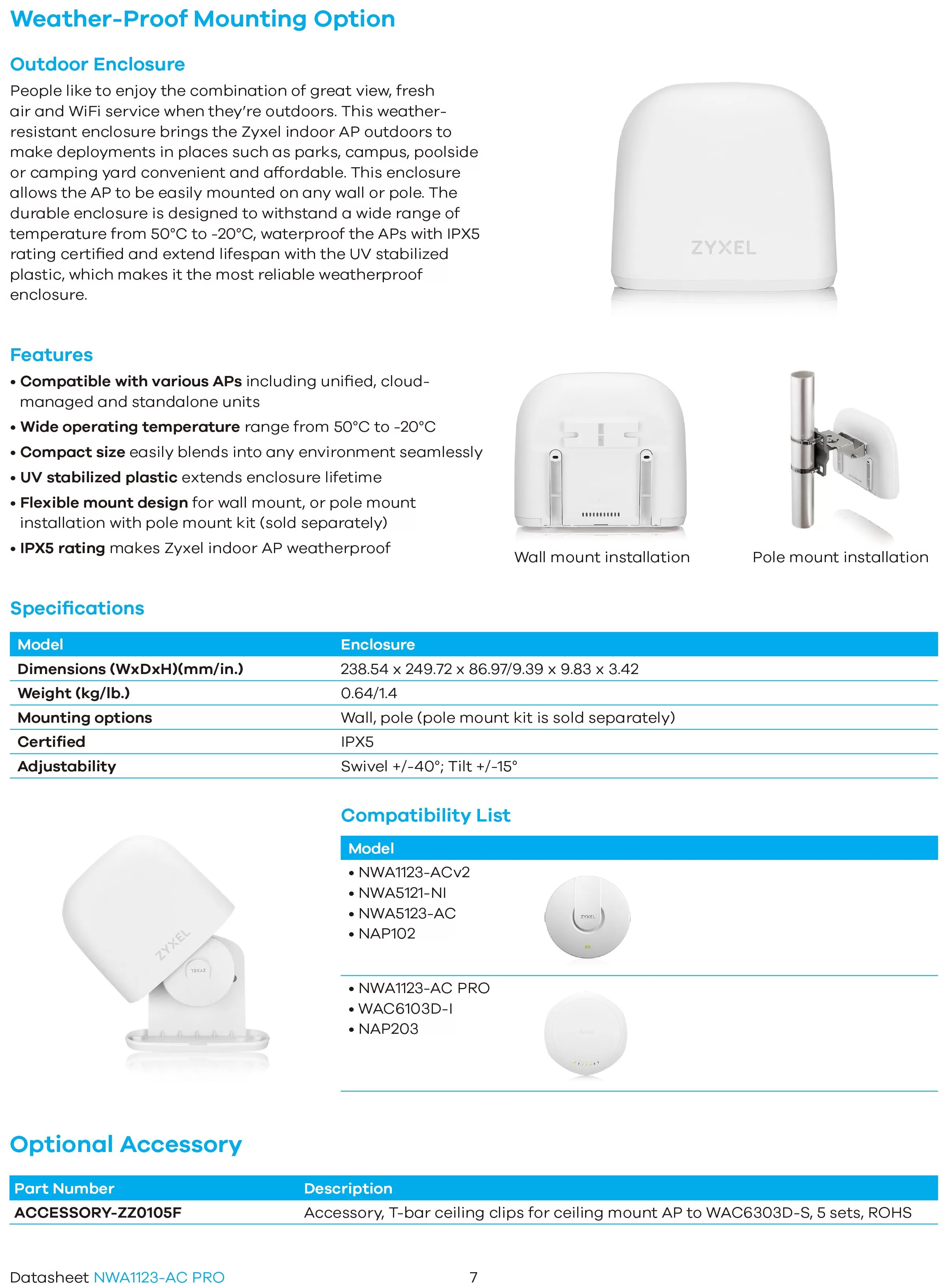 Zyxel 兆勤 AC1800 WiFi 5 雙頻 NebulaFlex 無線網路基地台