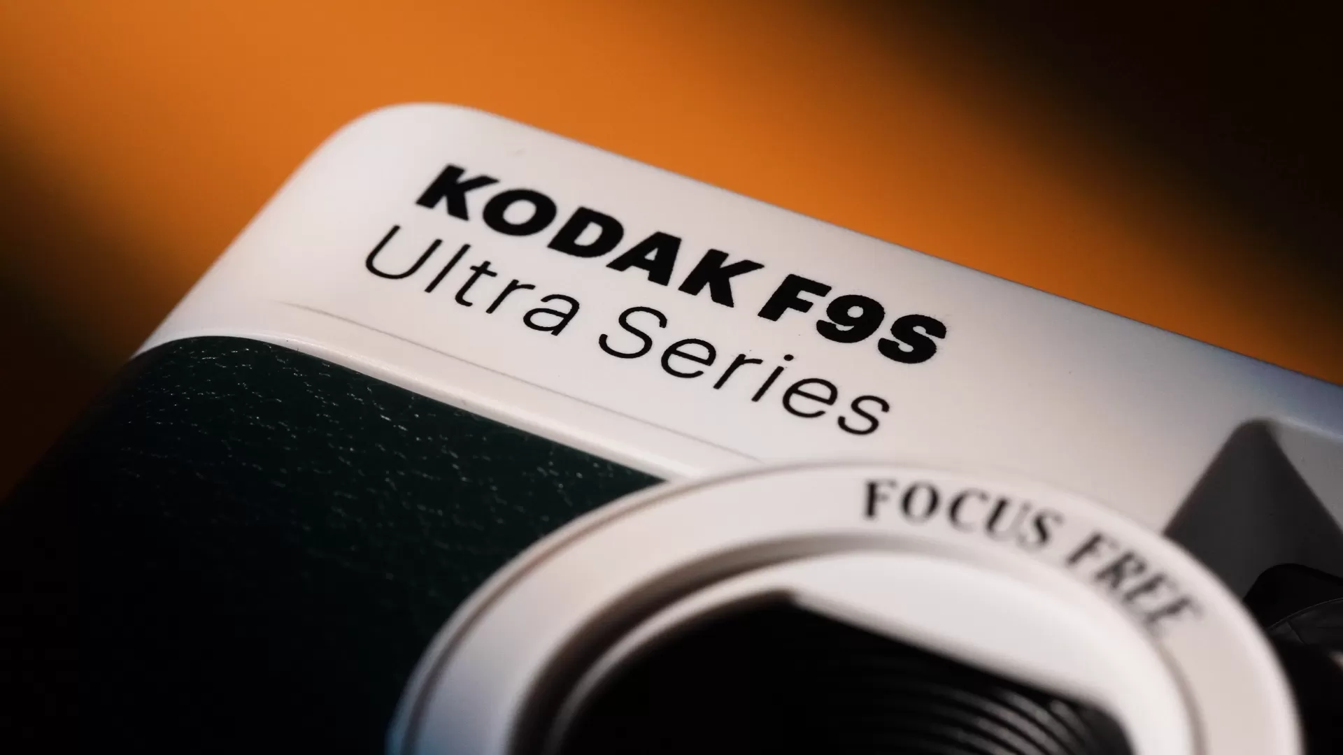 Kodak 柯達 F9S Ultra Series 黃色 柯達復古底片相機
