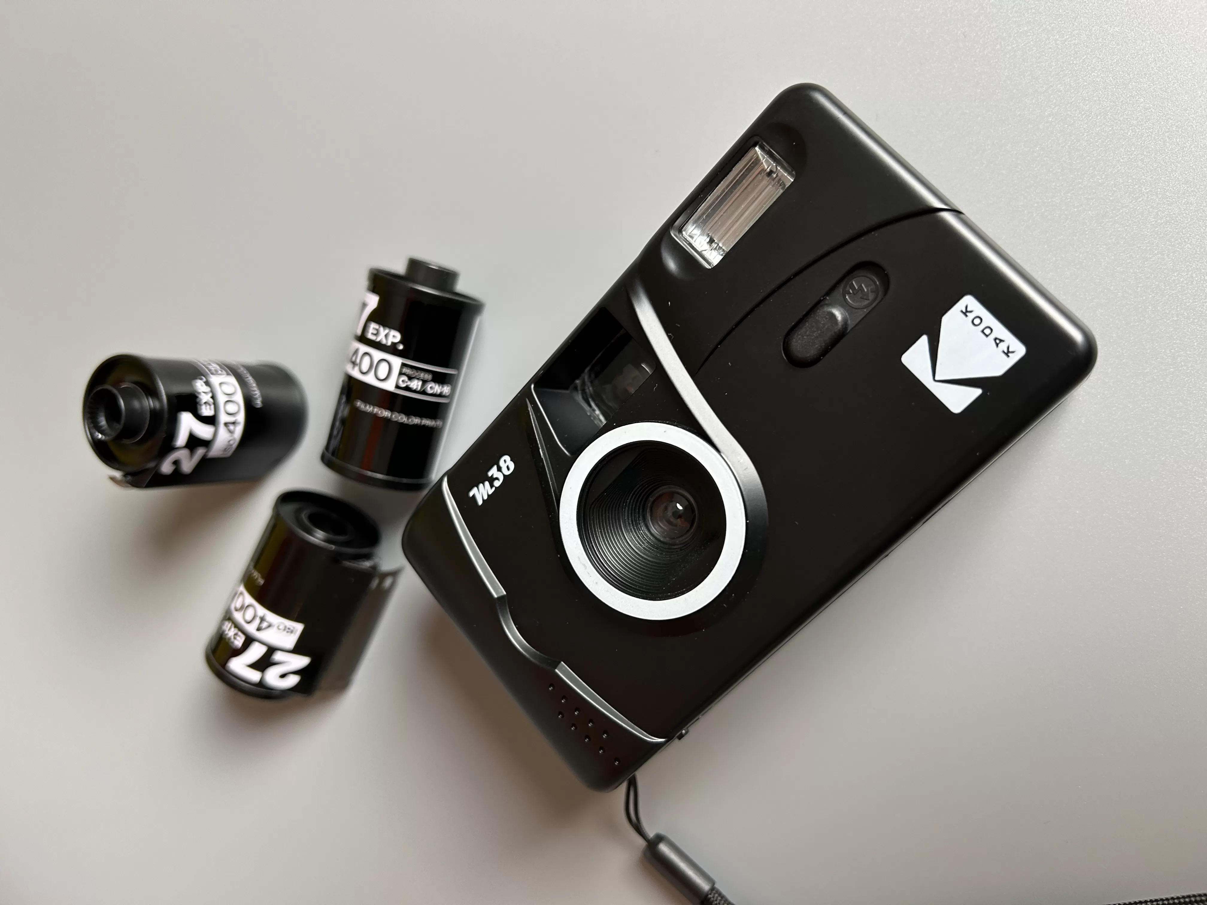 Kodak 柯達 M38 香蕉泡泡糖 柯達復古底片相機