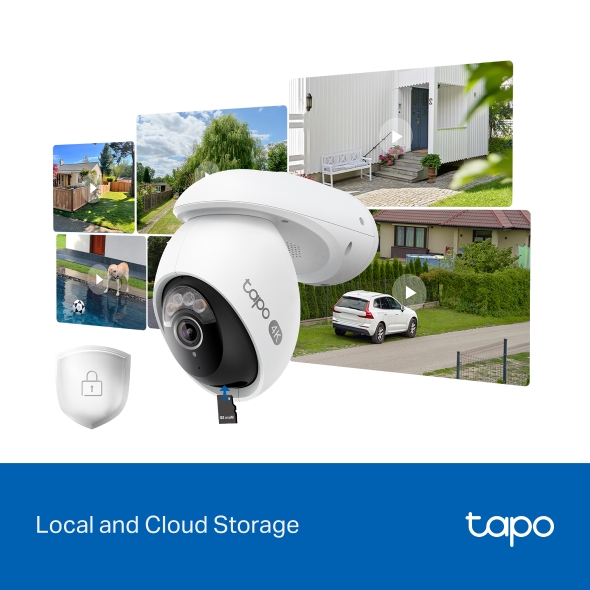 TP-Link Tapo C560WS 戶外旋轉式 Wi-Fi 防護攝影機