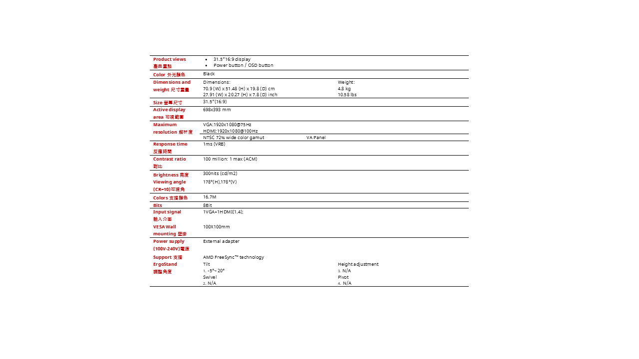ACER ED320QR H_31.5HL VA 100hz E2E曲面電競螢幕 ( MM.TJNTT.004 ),U52390068,ACERED320QRH_31.5HLVA100hzE2E曲面電競螢幕(MM.TJNTT.004),原廠保固,大量採購歡迎洽詢,品質保證