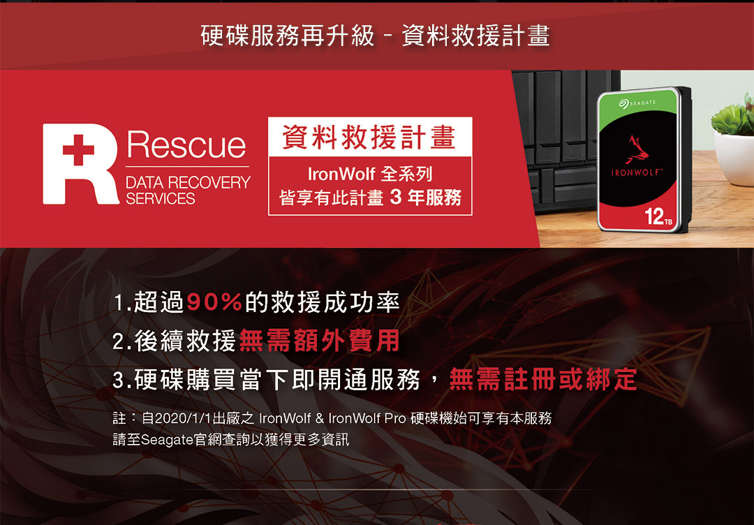 Seagate ST8000VN002  8TB 3.5吋 NAS硬碟 彩盒