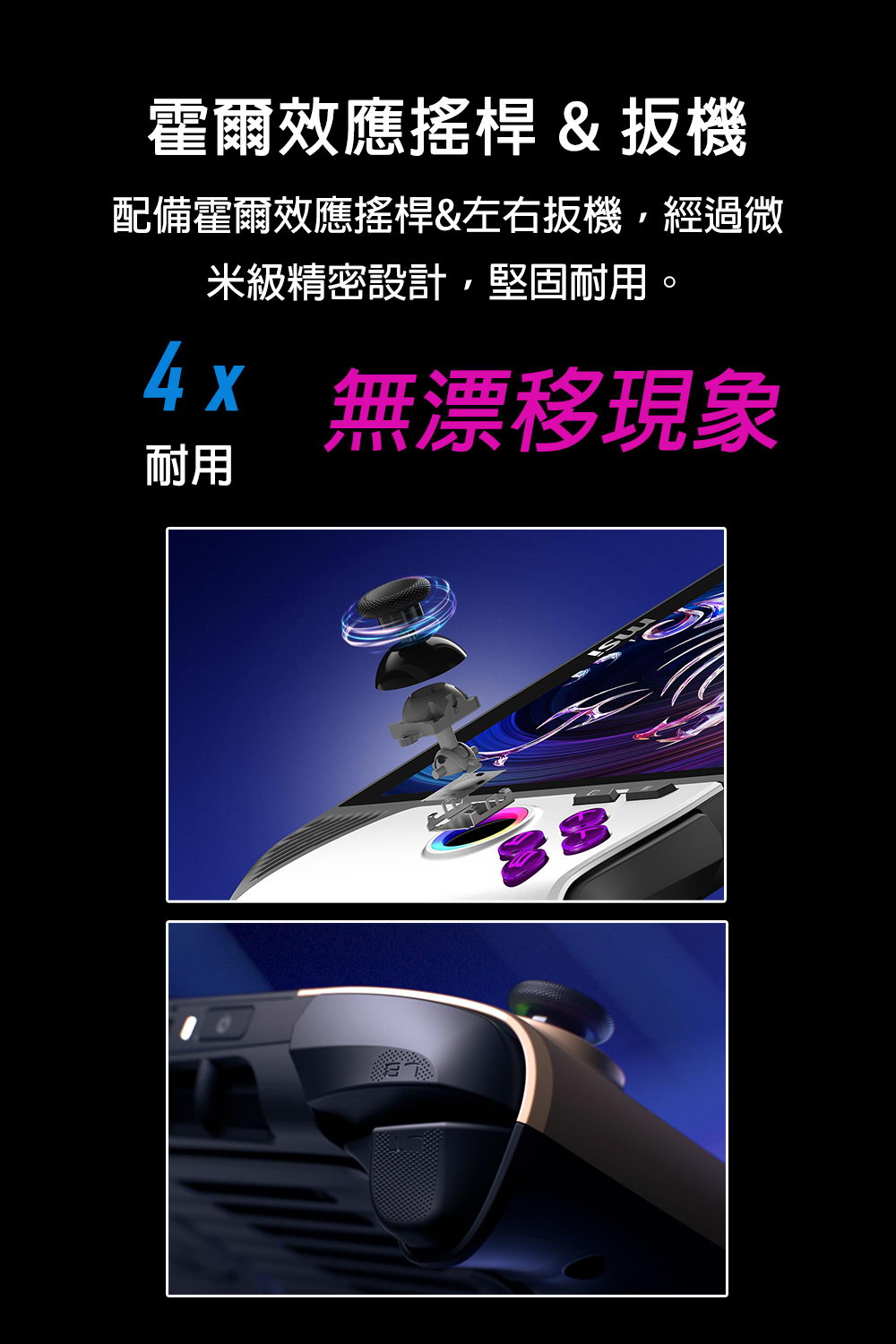 MSI 微星 MSI Claw 8 AI+ A2VM Polar Tempest Editi 極地風暴限定版電競掌機