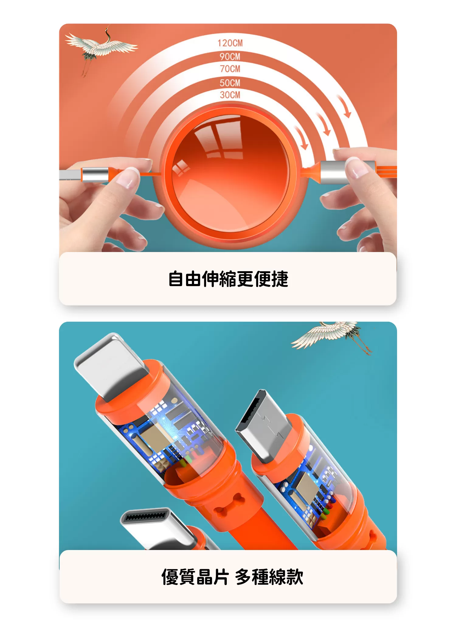 【客製禮贈品】高光鏡伸縮三合一充電線,實際價格以報價為主,U61480003,【客製禮贈品】高光鏡伸縮三合一充電線,商品規格,客製禮贈品專區