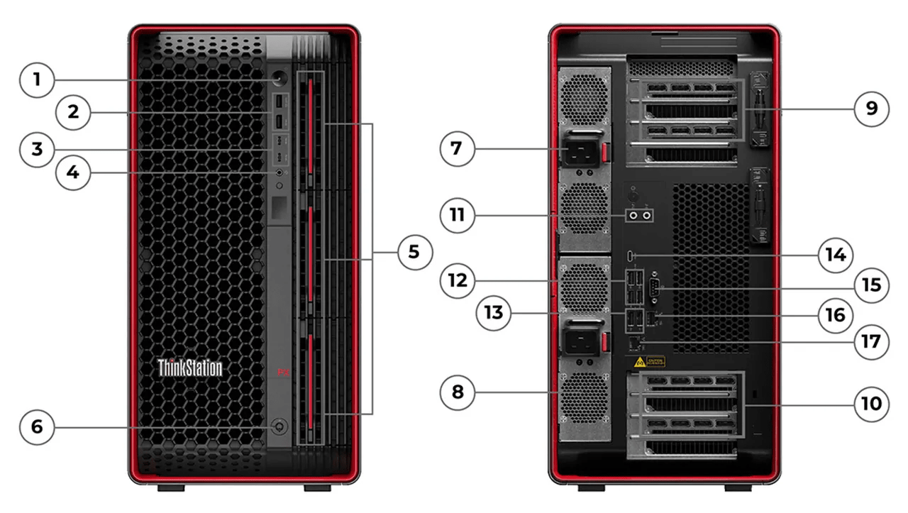 Lenovo 聯想 ThinkStation PX Workstation 桌上型工作站