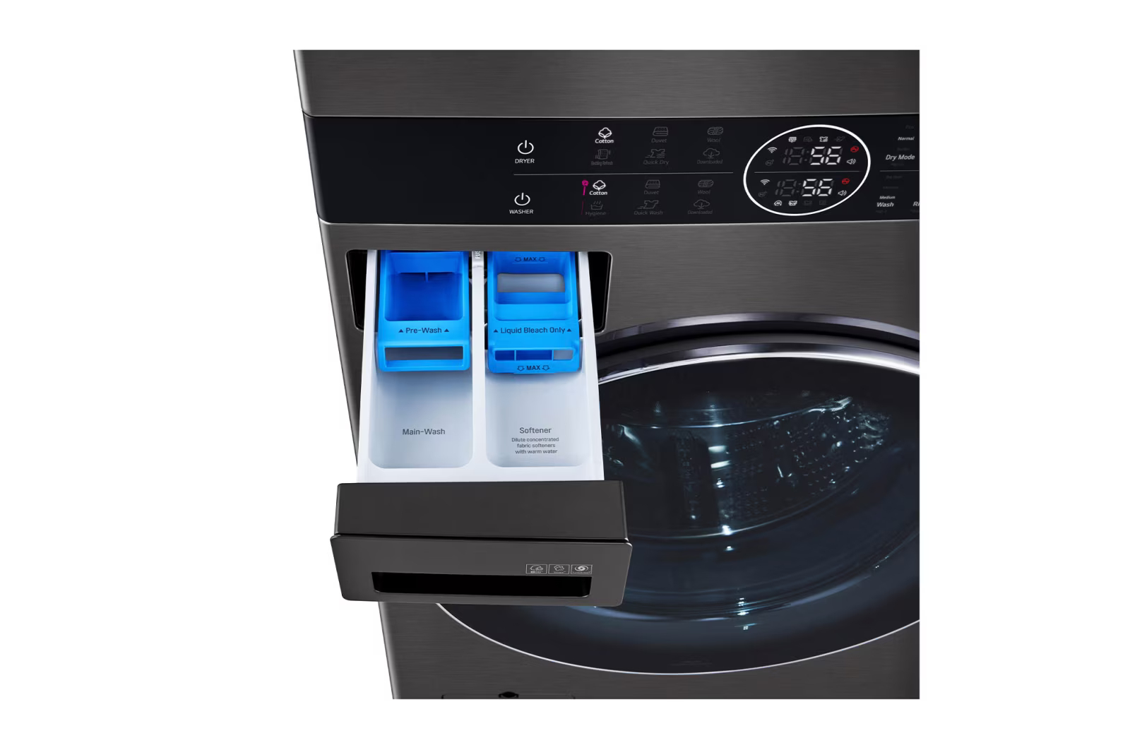 LG 樂金 WashTower™ AI智控洗乾衣機 (尊爵黑)｜洗衣19公斤+乾衣16公斤,實際價格以報價為主,WD-S1916B,LG樂金WashTower™AI智控洗乾衣機(尊爵黑)｜洗衣19公斤+乾衣16公斤,原廠保固,大量採購歡迎洽詢