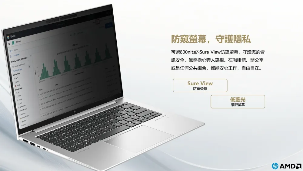 HP 惠普 EliteBook 845 G11  14吋 商用AI筆電 銀色 32GB/1TB SSD