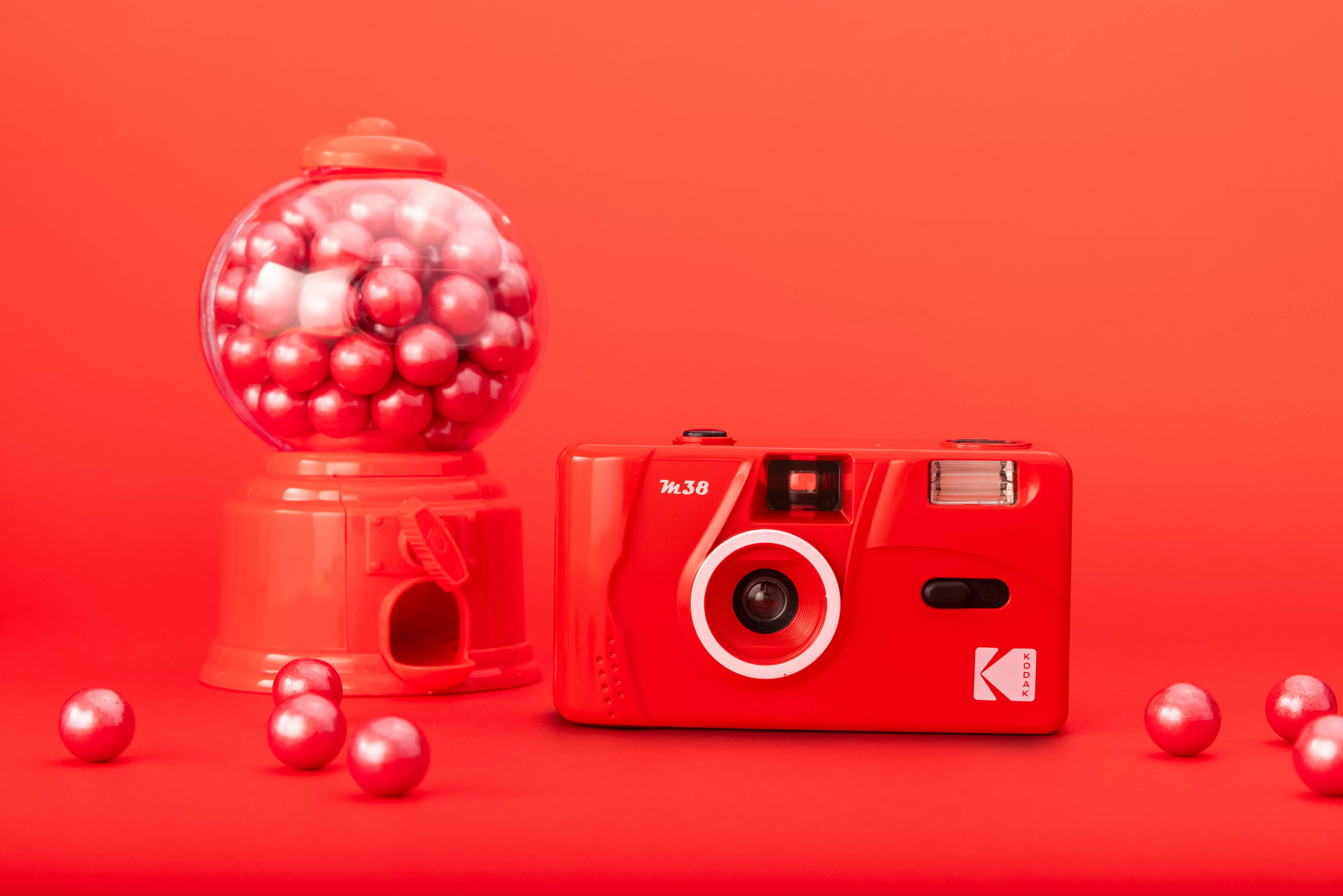 Kodak 柯達 M38 香蕉泡泡糖 柯達復古底片相機