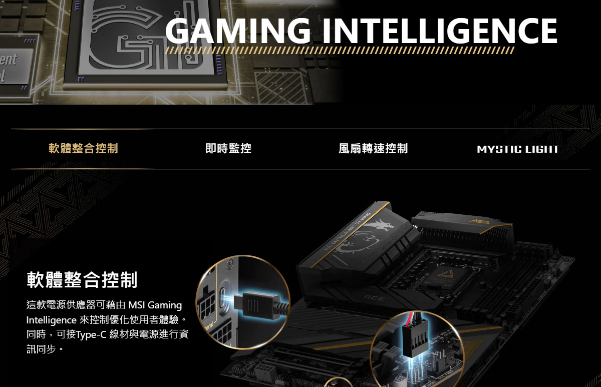 MSI 微星 MPG A1000GS PCIE5 電源供應器 / 鈦金牌,U52990028,MSI微星MPGA1000GSPCIE5電源供應器/鈦金牌,原廠保固,大量採購歡迎洽詢,品質保證