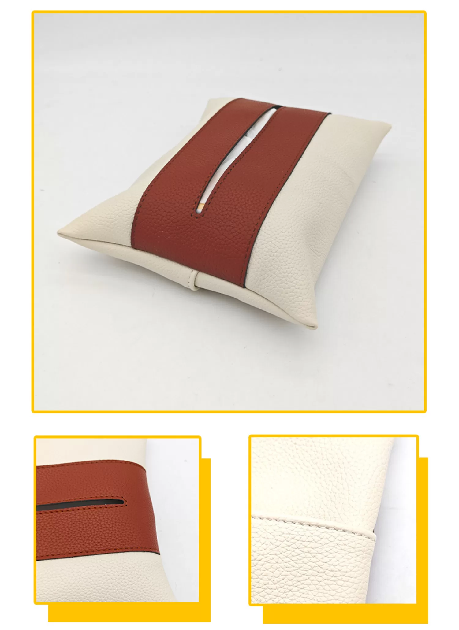 【客製禮贈品】簡約PU皮革拼色衛生紙袋,實際價格以報價為主,U53440004,【客製禮贈品】簡約PU皮革拼色衛生紙袋,商品規格,客製禮贈品專區