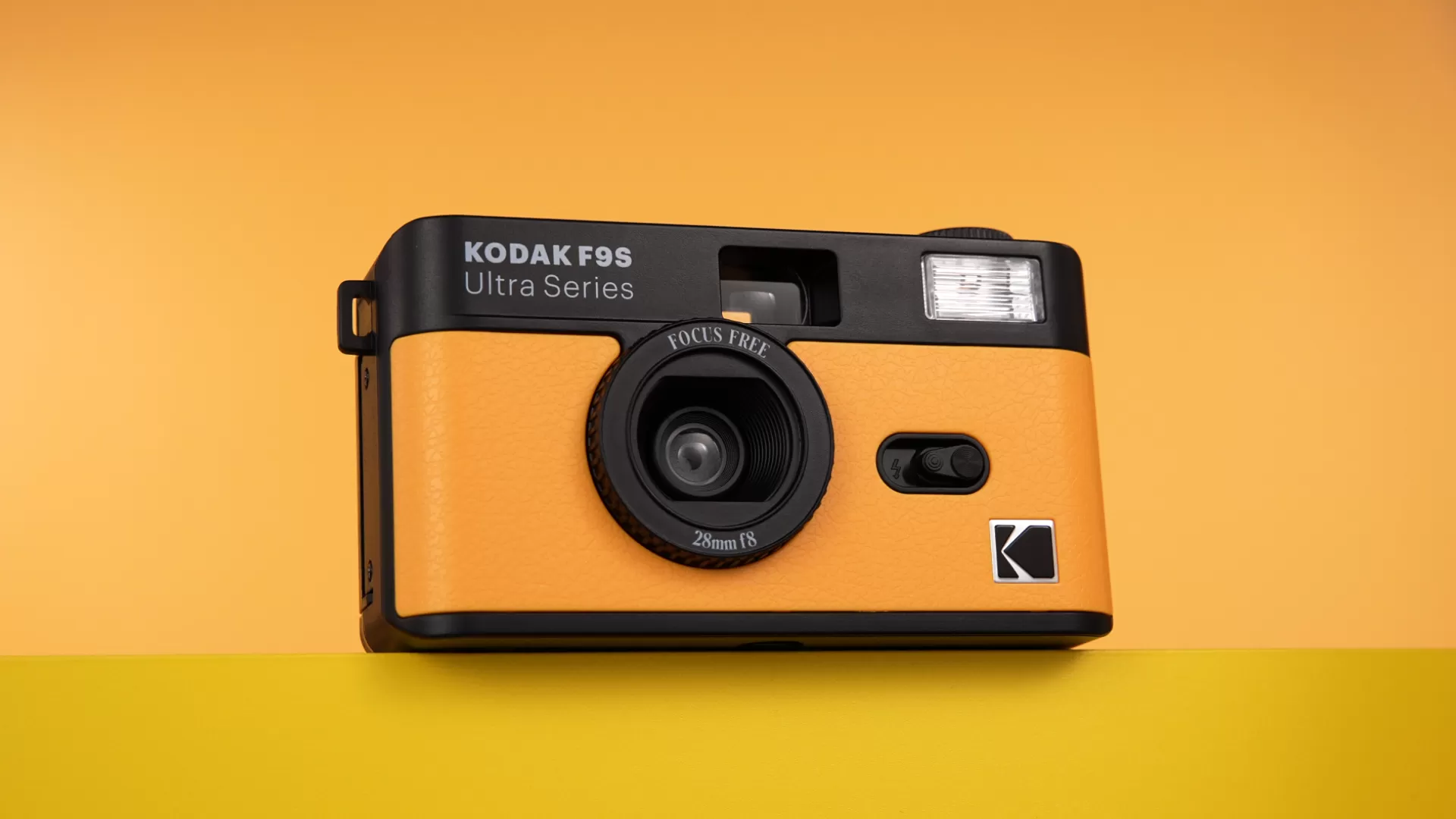 Kodak 柯達 F9S Ultra Series 黃色 柯達復古底片相機