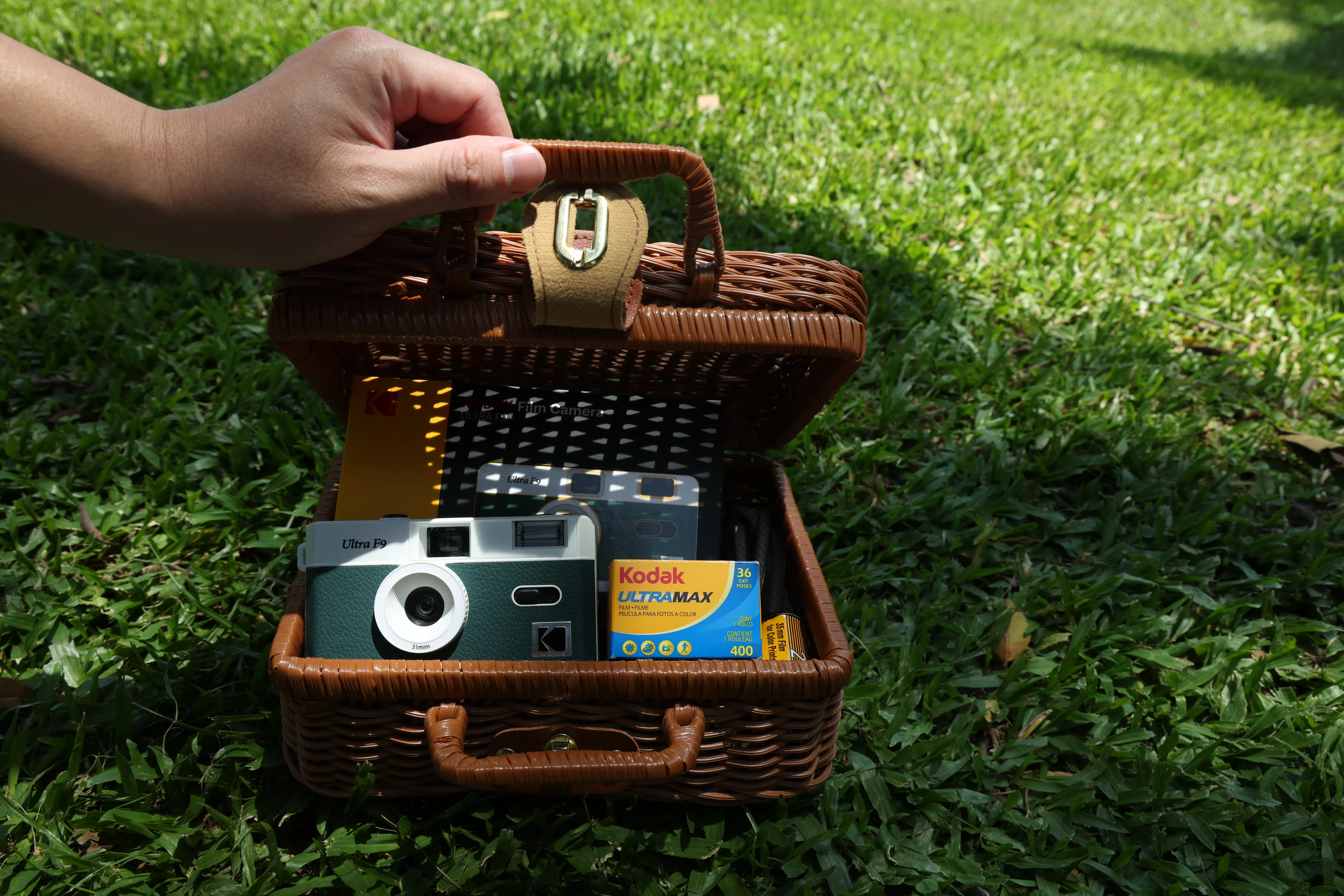 Kodak 柯達 F9 綠色 柯達復古底片相機
