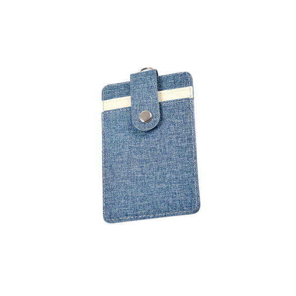 【客製禮贈品】時尚布紋識別證卡套