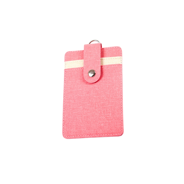 【客製禮贈品】時尚布紋識別證卡套