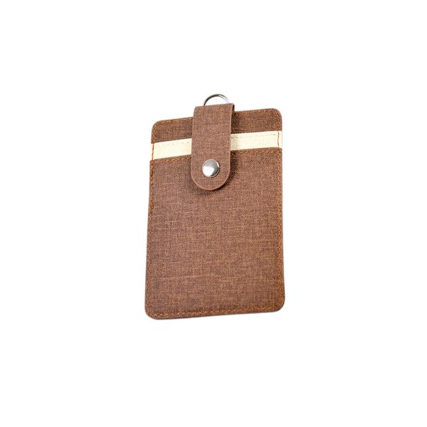 【客製禮贈品】時尚布紋識別證卡套