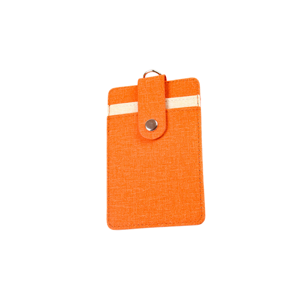 【客製禮贈品】時尚布紋識別證卡套