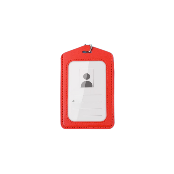 【客製禮贈品】真皮雙層識別證卡套