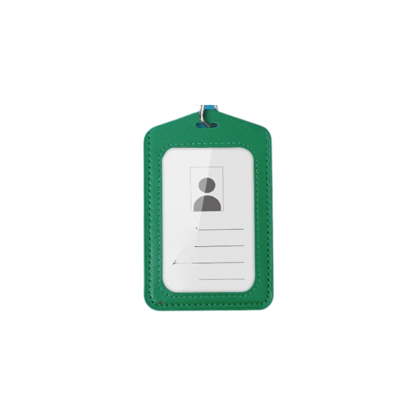 【客製禮贈品】真皮雙層識別證卡套