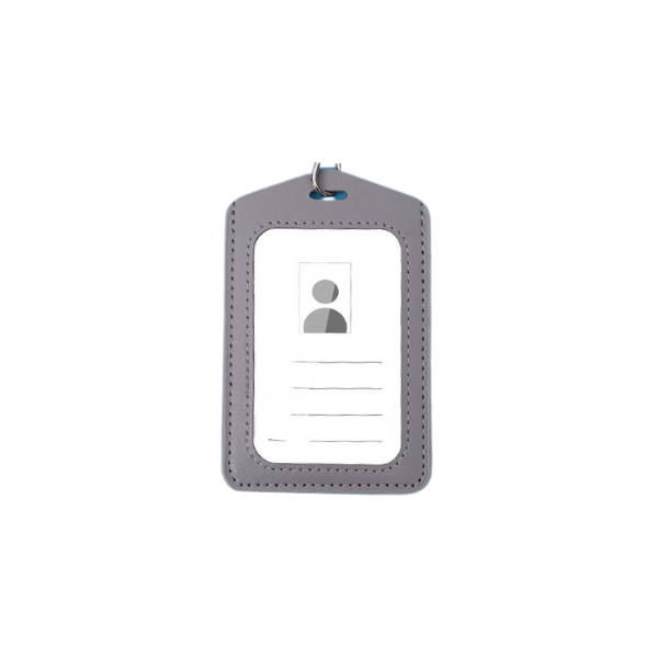 【客製禮贈品】真皮雙層識別證卡套