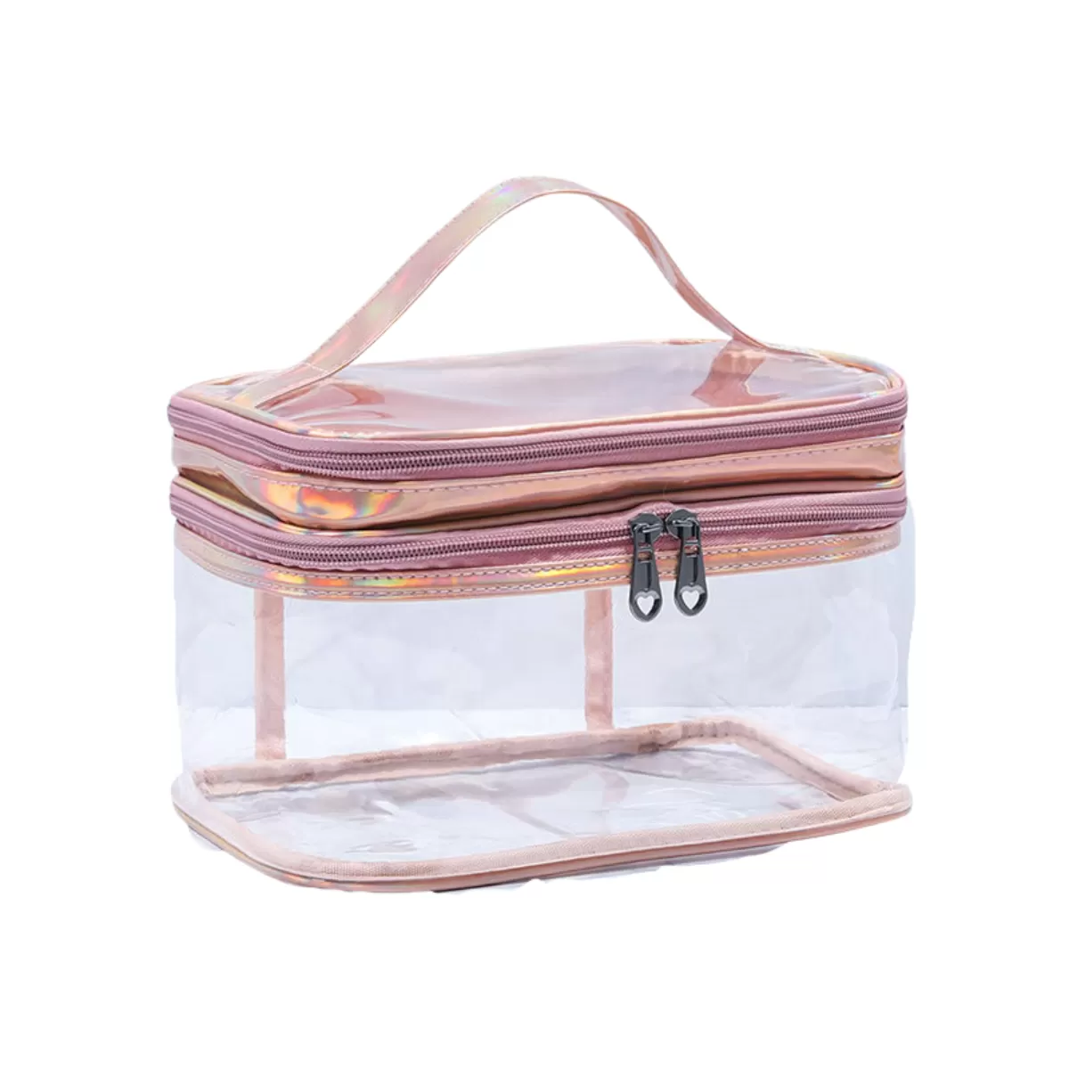 【客製禮贈品】透明炫彩防水收納化妝包
