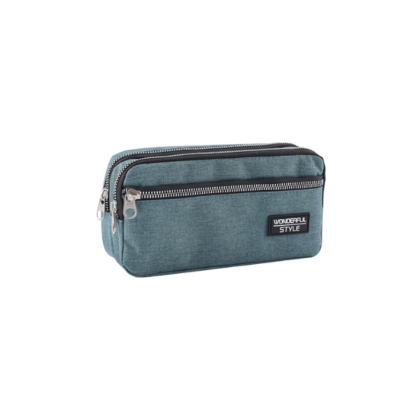 【客製禮贈品】簡約大容量多層文具筆袋