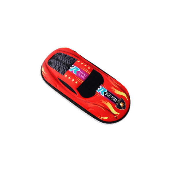 【客製禮贈品】3D立體賽車造型文具筆袋