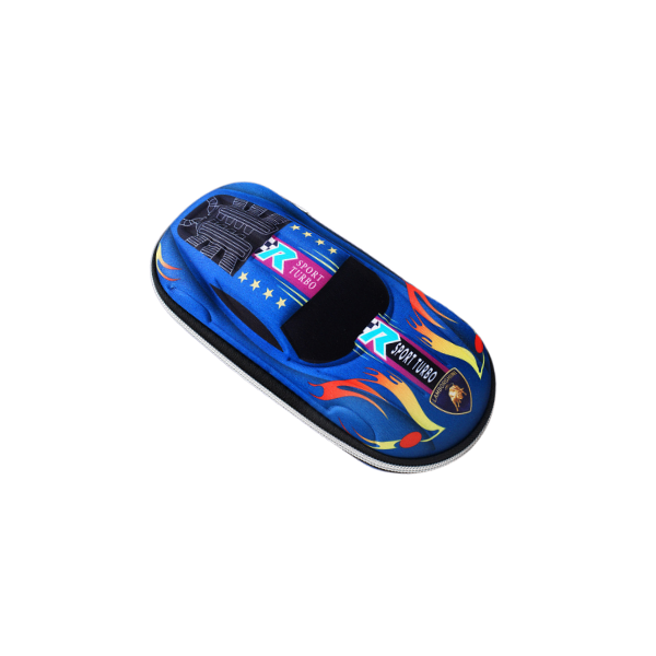 【客製禮贈品】3D立體賽車造型文具筆袋