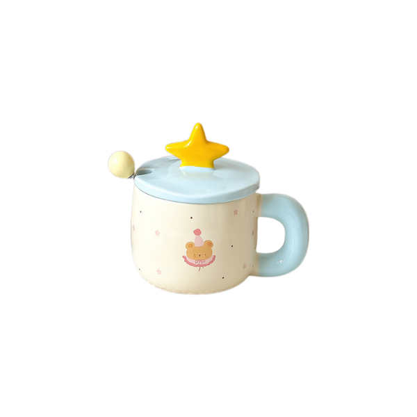 【客製禮贈品】可愛卡通造型陶瓷馬克杯