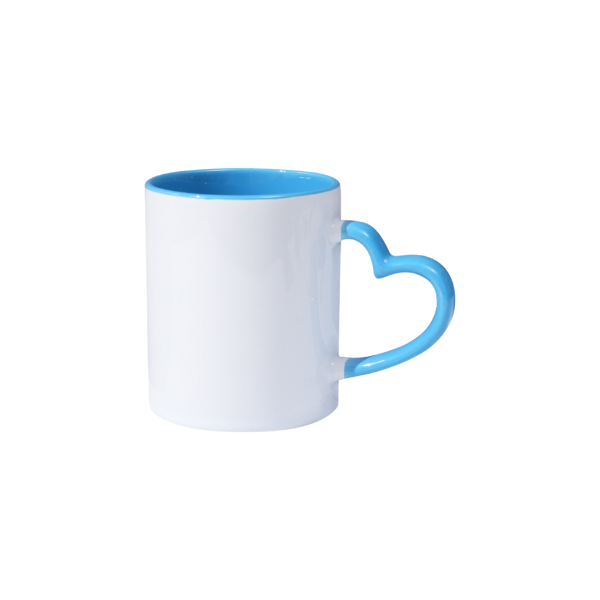 【客製禮贈品】心型握把咖啡馬克杯