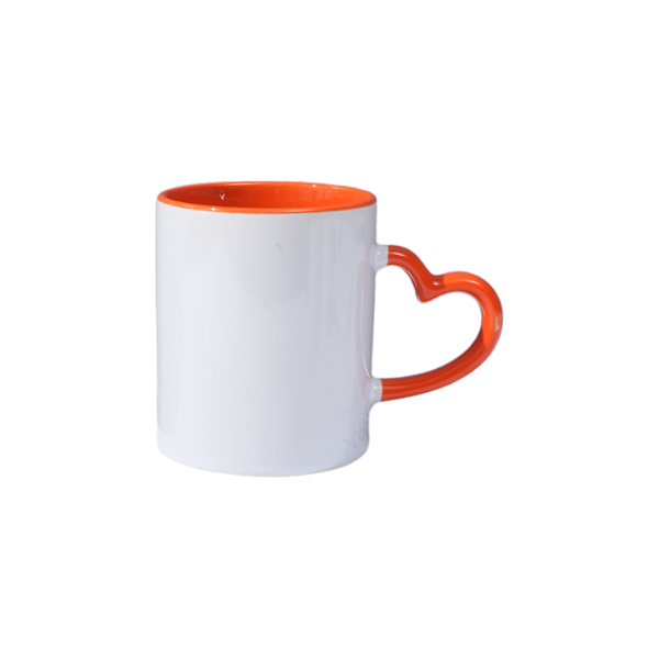 【客製禮贈品】心型握把咖啡馬克杯