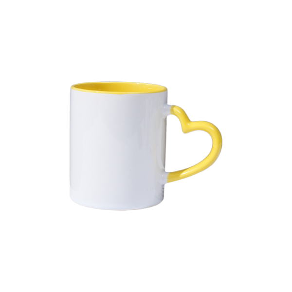 【客製禮贈品】心型握把咖啡馬克杯