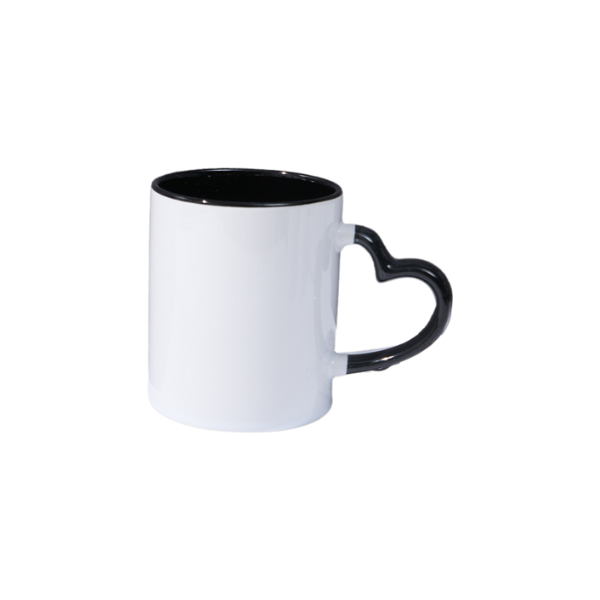 【客製禮贈品】心型握把咖啡馬克杯