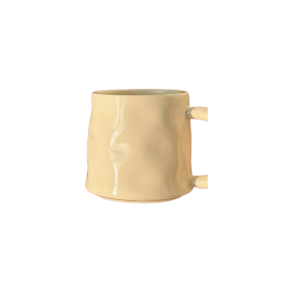 【客製禮贈品】錘紋梯形咖啡馬克杯