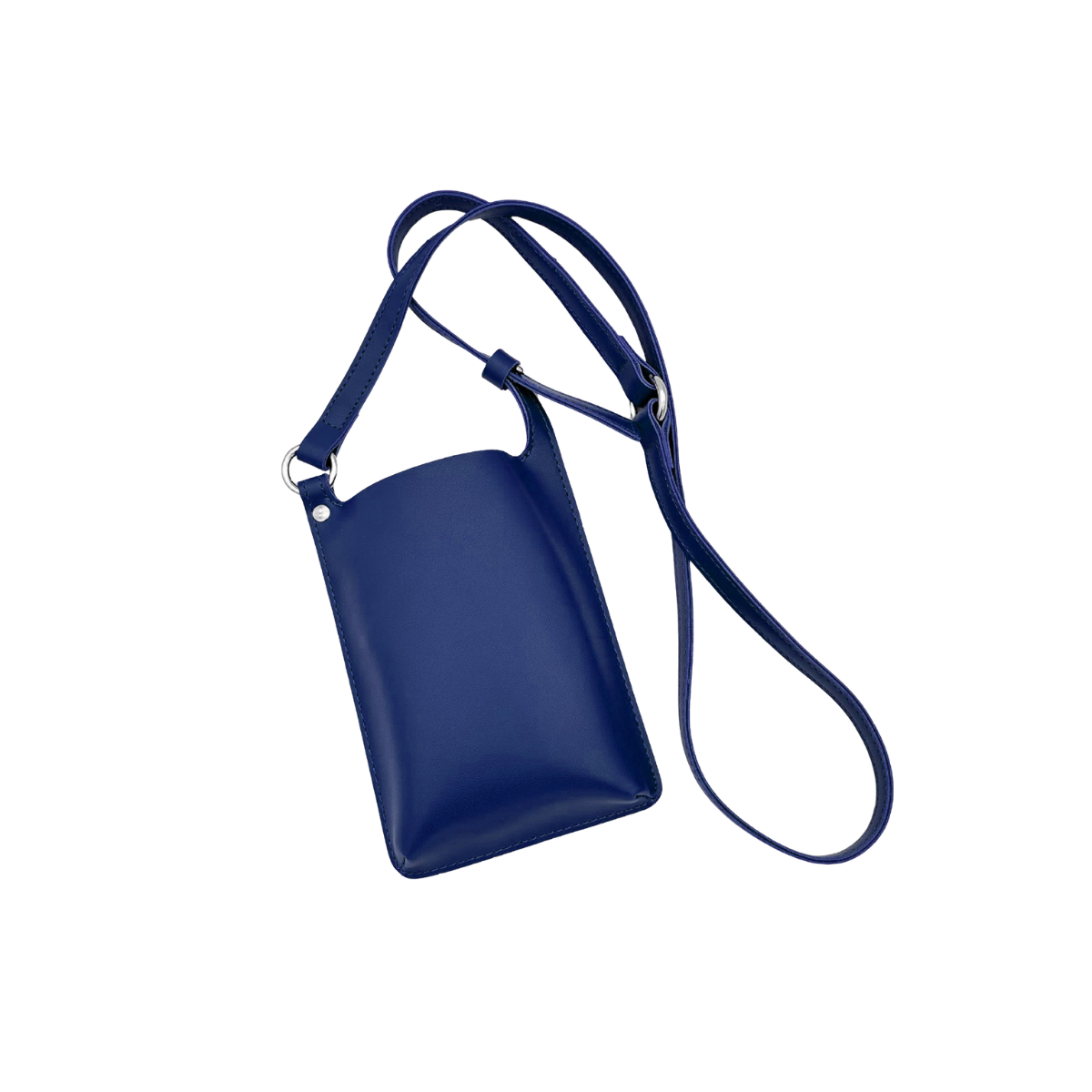 【客製禮贈品】純色皮革斜背手機袋