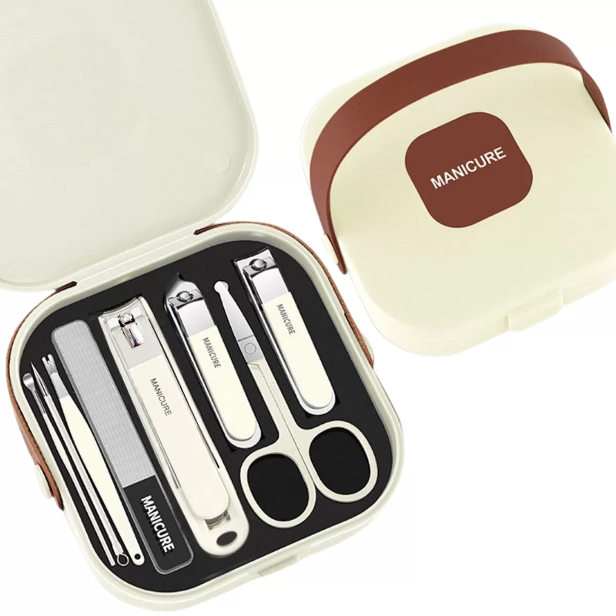 【客製禮贈品】防飛濺指甲美容8件組