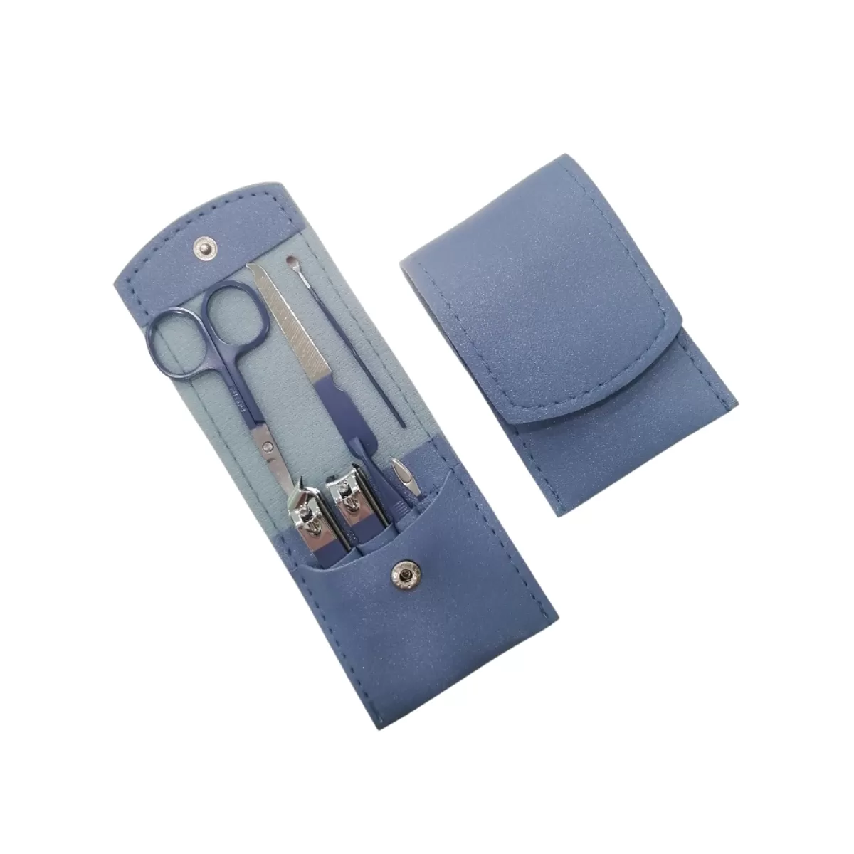 【客製禮贈品】摺疊皮套指甲美容7件組