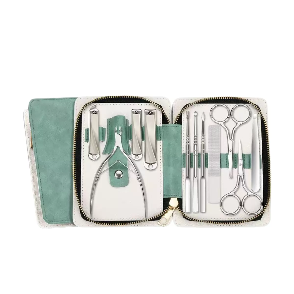 【客製禮贈品】精工拉鍊指甲修甲11件組