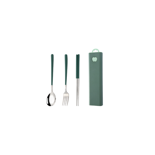 【客製禮贈品】日式不鏽鋼餐具組