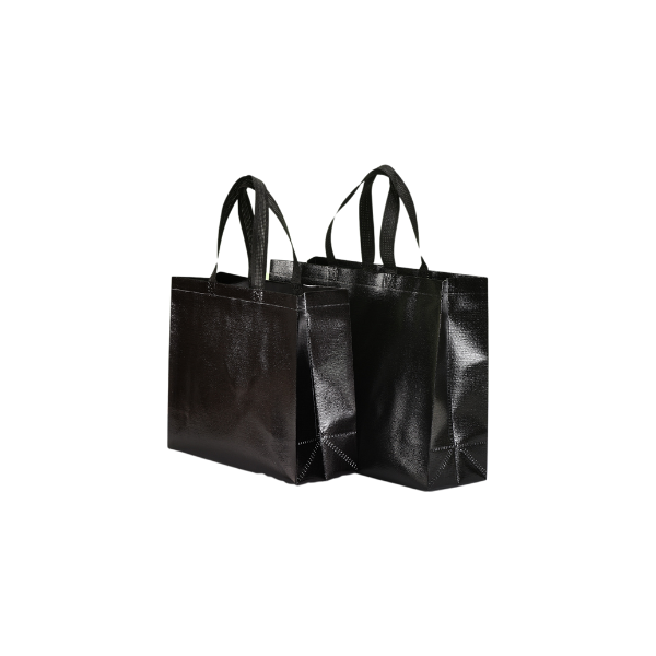 【客製化】時尚黑不織布購物袋