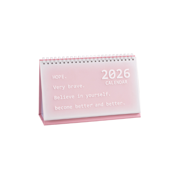 【客製禮贈品】韓式小清新桌曆