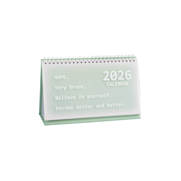 【客製禮贈品】韓式小清新桌曆