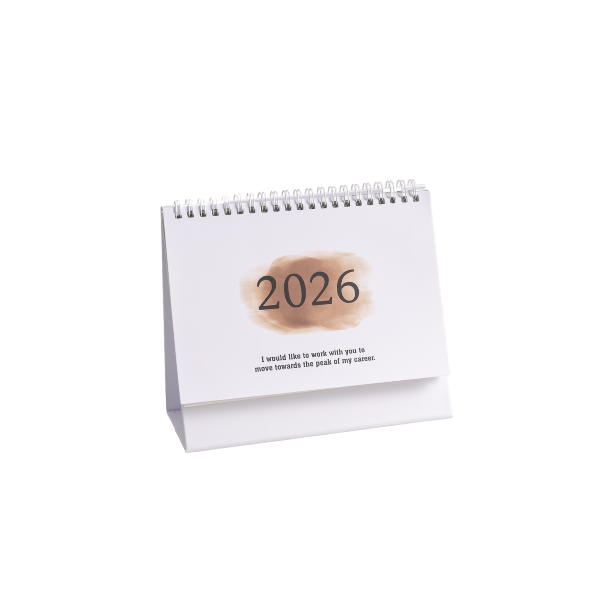 【客製禮贈品】清新簡約桌曆