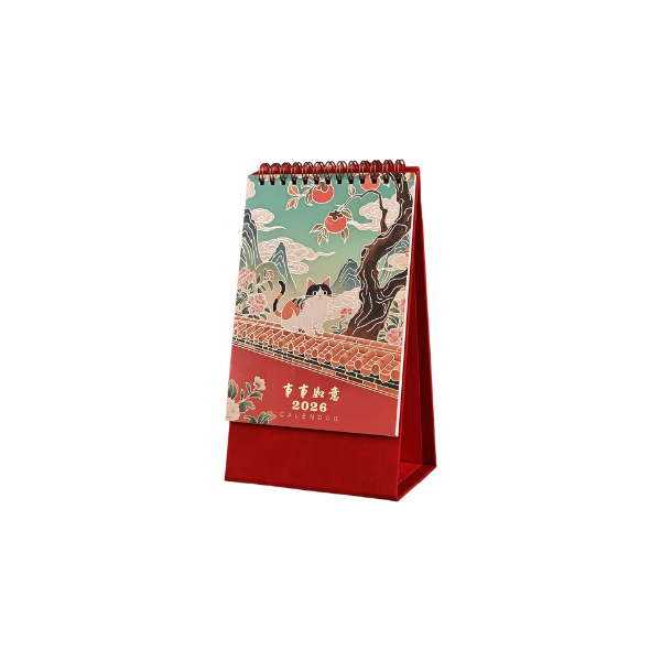 【客製禮贈品】喜氣滿滿桌曆