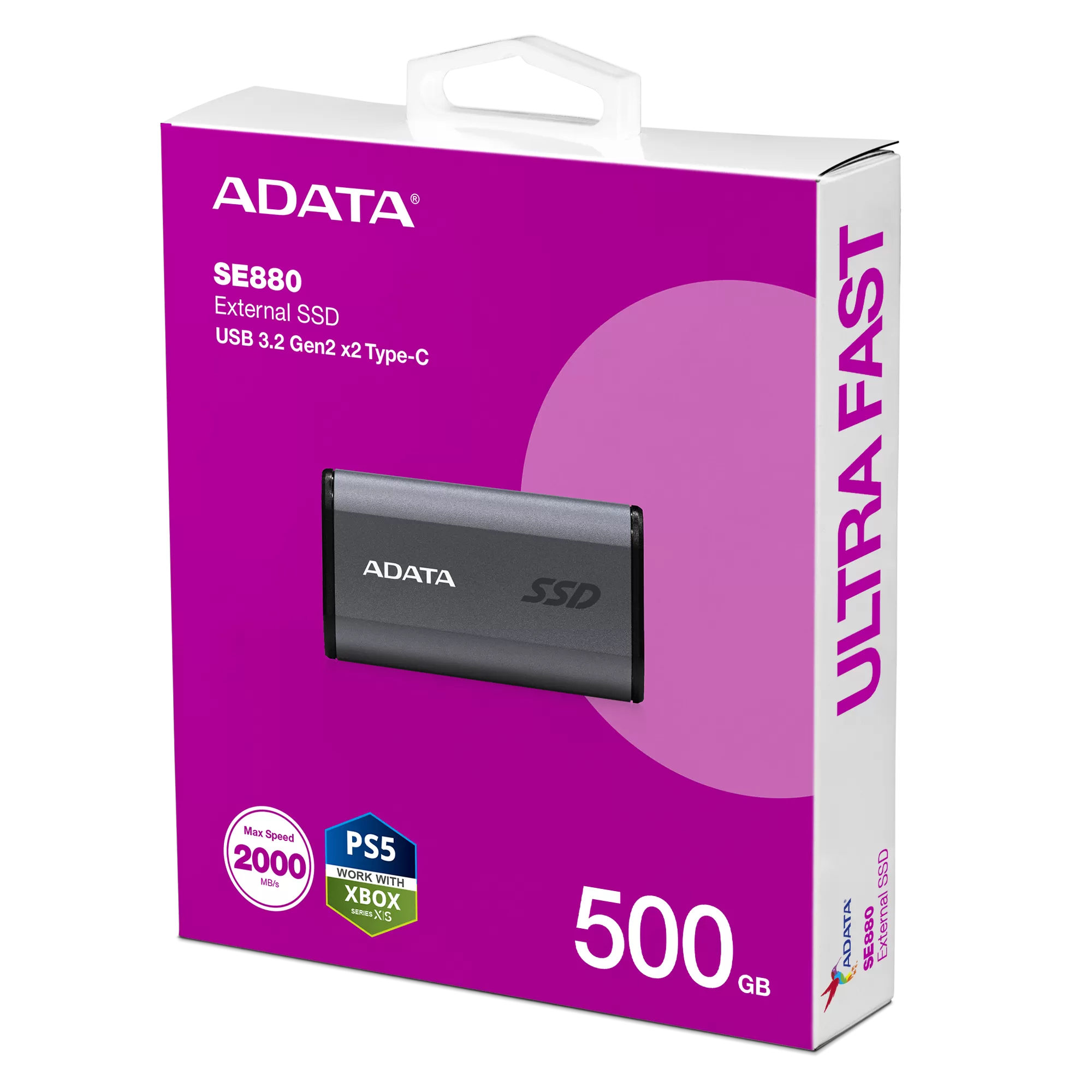 ADATA 威剛 SE880 外接式固態硬碟